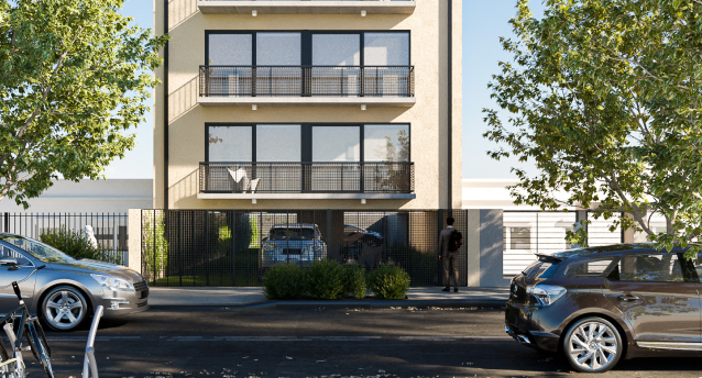 Render del proyecto VIVO Francia 362 en La Calabria, San Isidro